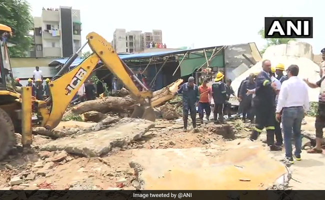 3 Killed, 6 Injured As Water Tank Collapses After Heavy Rain In Ahmedabad