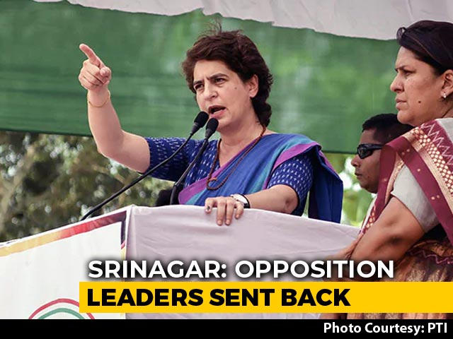 "Nothing More Anti-National Than...": Priyanka Gandhi Slams Centre On J&K
