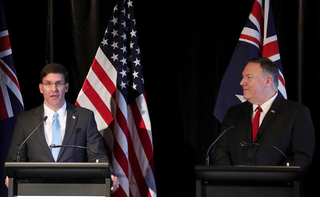 US Says China Destabilising Indo-Pacific: Pentagon Chief