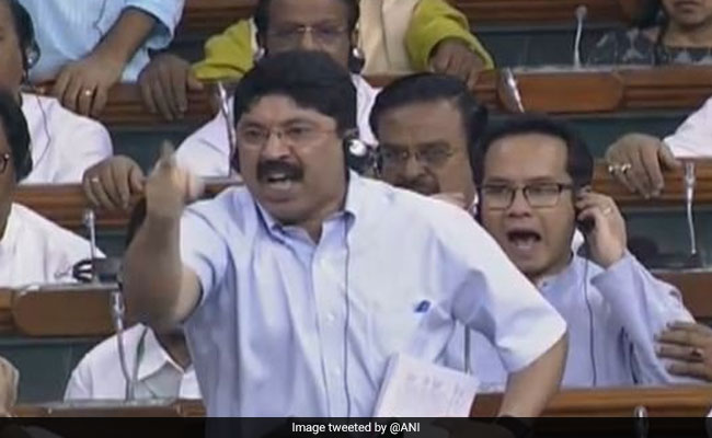 "Where Is Farooq Abdullah?": DMK's Dayanidhi Maran Asks Lok Sabha Speaker