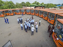 Delhi Gets 25 New Buses Equipped With CCTV Cameras, Panic Buttons Delhi Gets 25 New Buses Equipped With CCTV Cameras, Panic Buttons