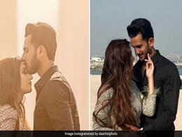 हाथों में हाथ डाले रोमांस करते नजर आए हसन अली, हरियाणा की सामिया से आज निकाह, देखें VIDEO हाथों में हाथ डाले रोमांस करते नजर आए हसन अली, हरियाणा की सामिया से आज निकाह, देखें VIDEO