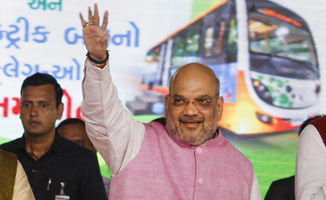 "When Rahul Gandhi Speaks, Pakistan Cheers": Amit Shah At Public Rally