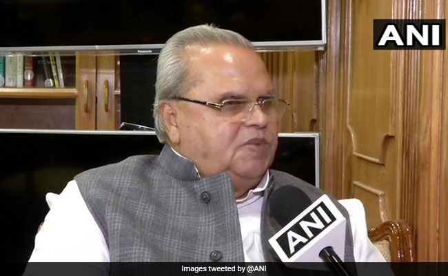 "People Should Celebrate Eid Without Fear": J&K Governor Satya Pal Malik