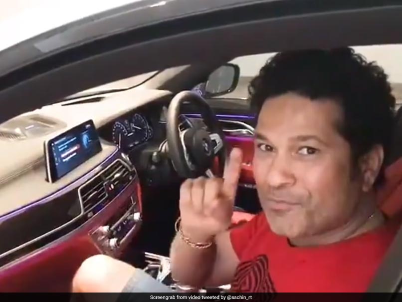 Watch: Sachin Tendulkar "Thrilled" As His Car Parks Itself