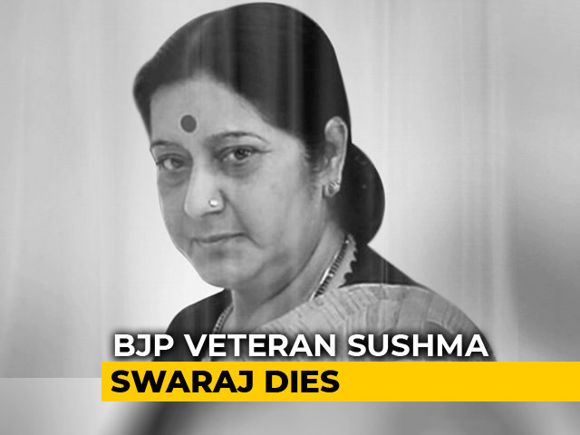 Remembering Sushma Swaraj's Extraordinary Life And Career