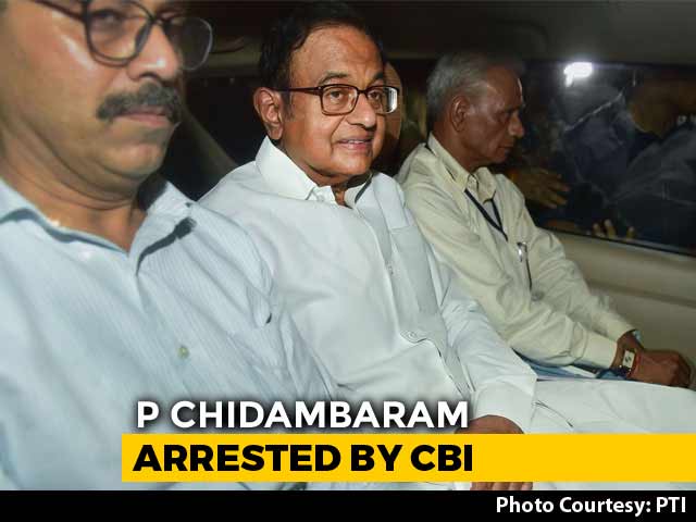 P Chidambaram Arrested From Home By CBI Amid High Drama
