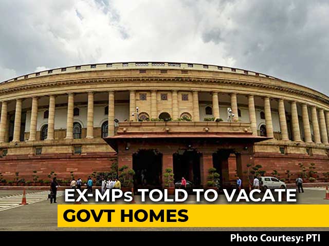 Ex-MPs Asked To Vacate Bungalows In 7 Days, Power And Water To Be Stopped