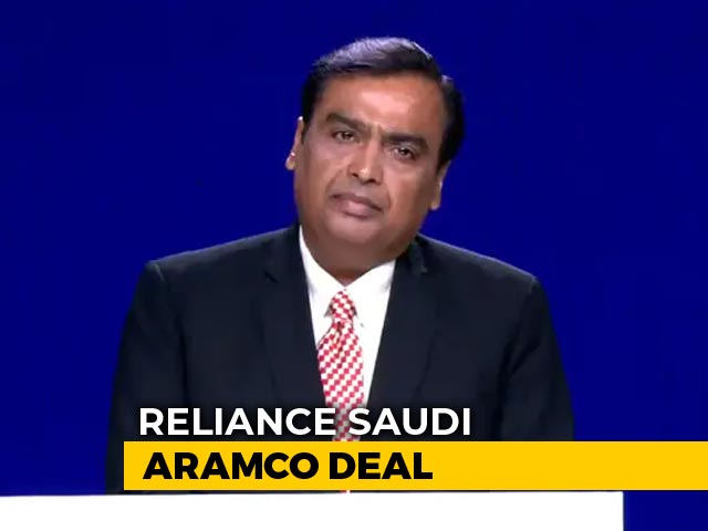 Saudi Aramco To Acquire 20% In Reliance Industries' Oil-To-Chemicals Business