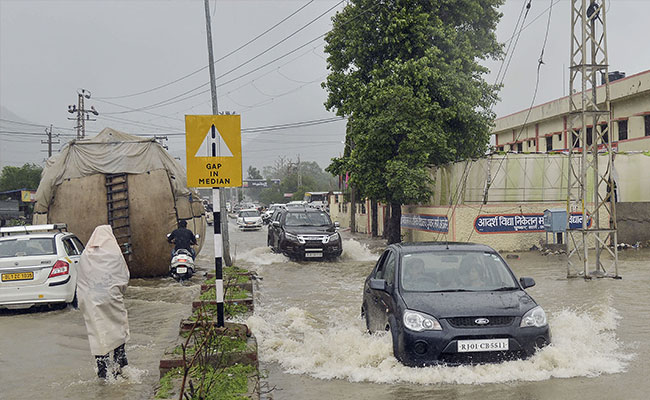 Heavy Rain In Rajasthan Leads To Flood-Like Situation In Many Areas