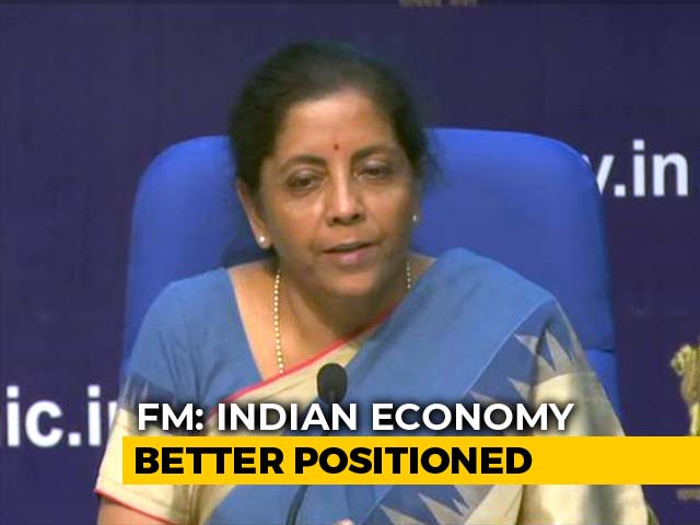 India's Growth Rate Higher Than US And China, Says Finance Minister