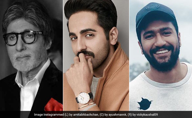 National Award Winners Ayushmann Khurrana And Vicky Kaushal Thank The Bachchans For Congratulatory Notes