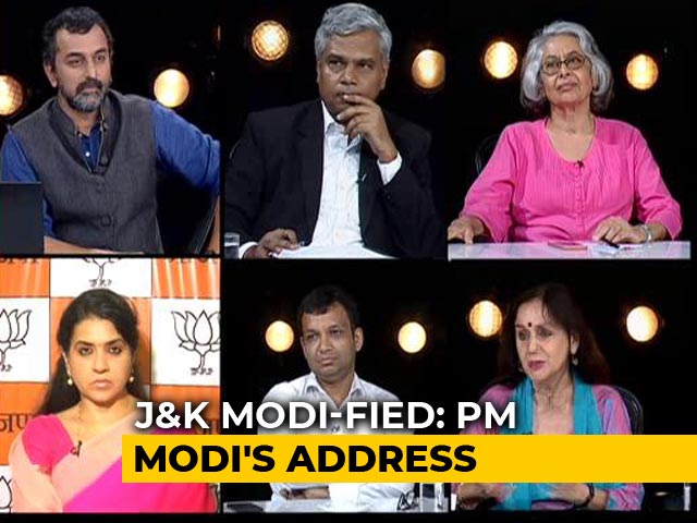 Watch Analysis Of PM Modi's Speech On Kashmir