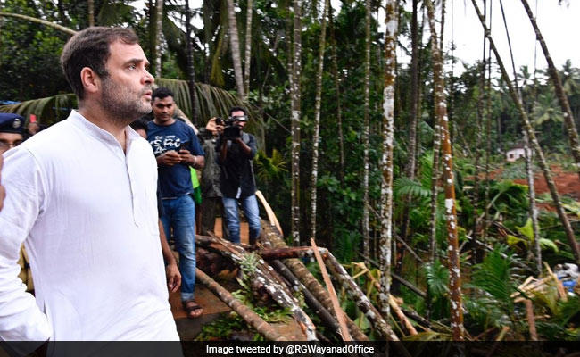 Early Compensation, Speedy Rehabilitation Needed: Rahul Gandhi In Wayanad