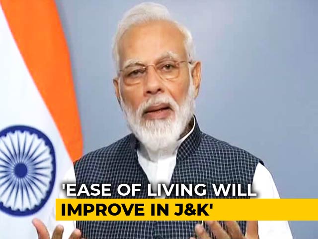 Jammu And Kashmir Never Benefited From Country's Laws, Says PM Modi