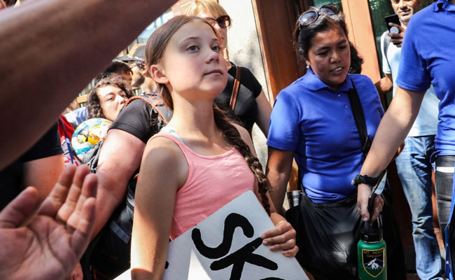 Swedish Teen Climate Activist Takes School Strike To Gates Of UN