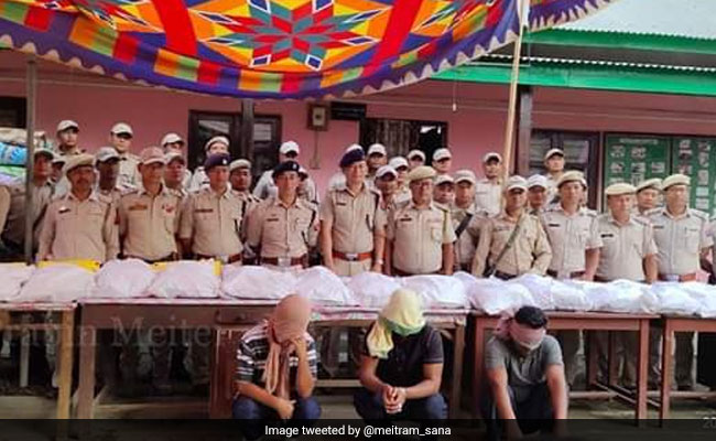 Banned Party Drugs Worth Rs 400 Crore Seized In Manipur