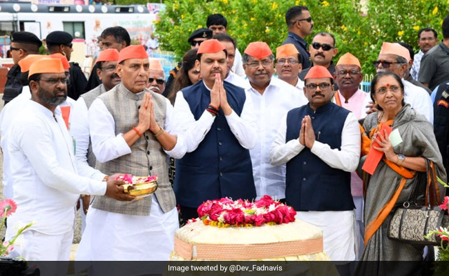 Devendra Fadnavis Begins 4,400 Km Maharashtra Tour Ahead Of State Polls