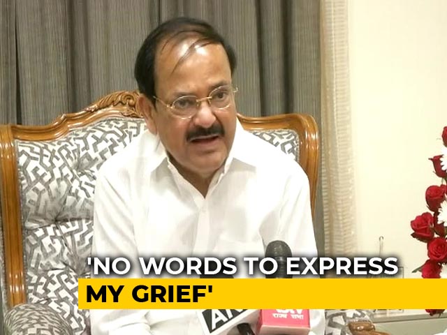 "Irreparable Loss To Nation": Venkaiah Naidu On Arun Jaitley's Death