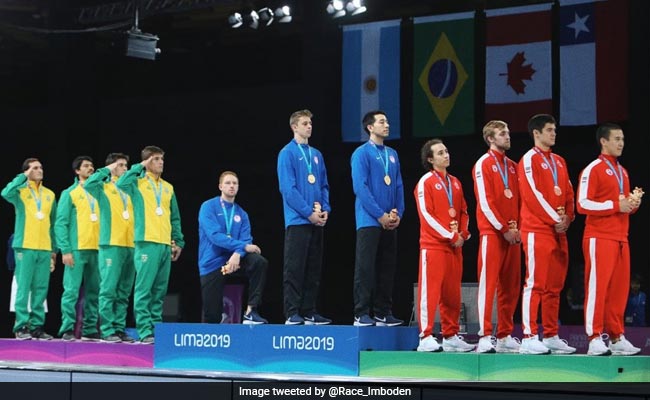 "President Who Spreads Hate": US Sportsman Kneels During National Anthem