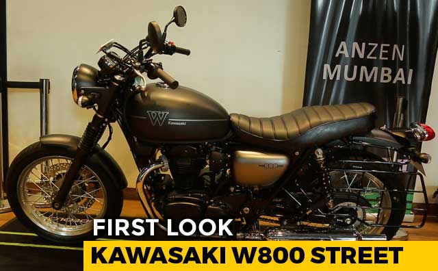 Kawaski W800 Street First Look