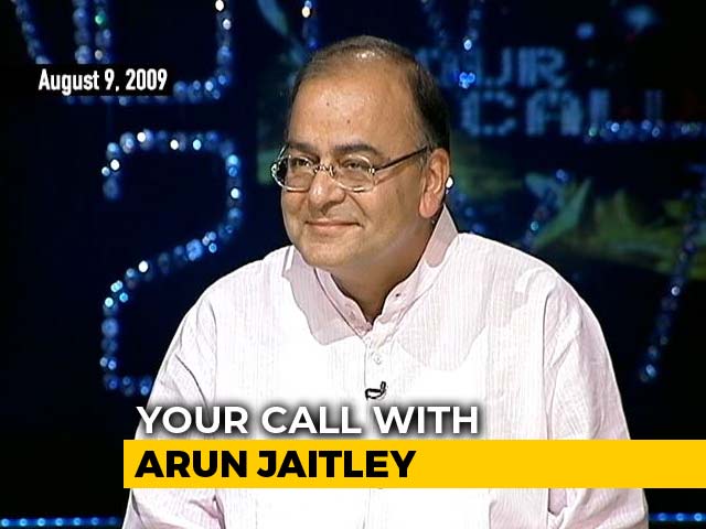 Arun Jaitley On BJP's 2009 Election Campaign (Aired: August 2009)