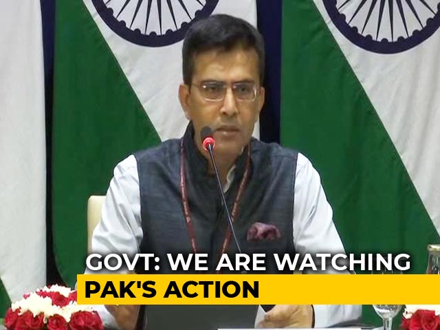 "Time For Pak To Accept Reality," Says India After Its Kashmir Move