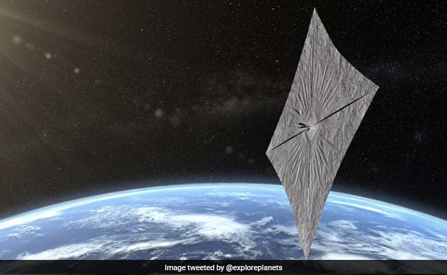 Satellite Successfully Propelled Into Higher Orbit Using Sunbeams