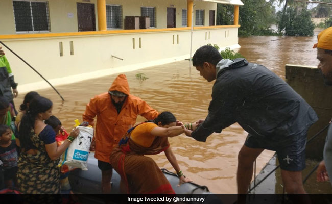 Extending All Help To Flood-Hit Kerala: Navy