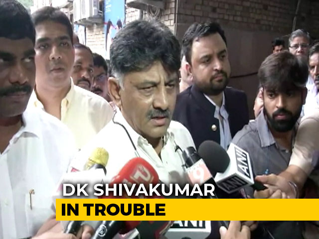 Congress's DK Shivakumar Appears Before Probe Agency For Second Day