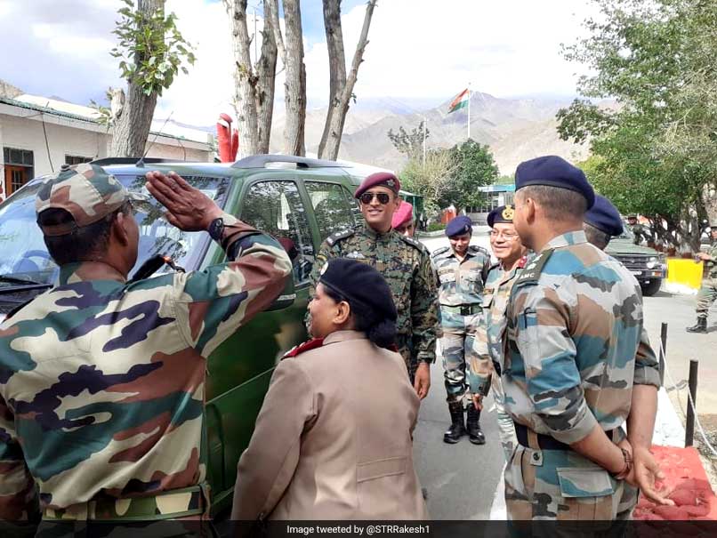 MS Dhoni Celebrates 73rd Independence Day In Ladakh: Reports