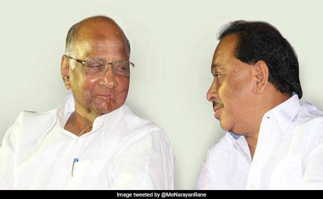 "Mistake Or Blunder?": Sharad Pawar Recalls Narayan Rane's Congress Move
