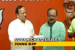 Ex-Kolkata Mayor And Top Mamata Banerjee Aide Sovan Chatterjee Joins BJP Ex-Kolkata Mayor And Top Mamata Banerjee Aide Sovan Chatterjee Joins BJP