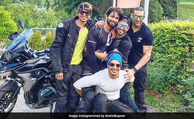 Shahid Kapoor And His 'Biker Boys' Ishaan Khatter And Kunal Kemmu Are Living Their Best Lives