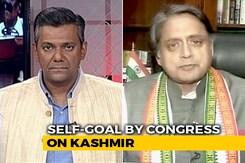 Shashi Tharoor On A Divided Congress Over Centre's Kashmir Move Shashi Tharoor On A Divided Congress Over Centre's Kashmir Move