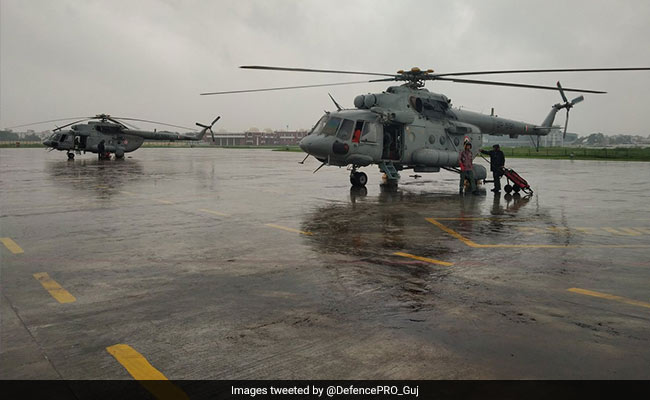 5,000 Evacuated, 45 Villagers Airlifted Due To Floods In Gujarat