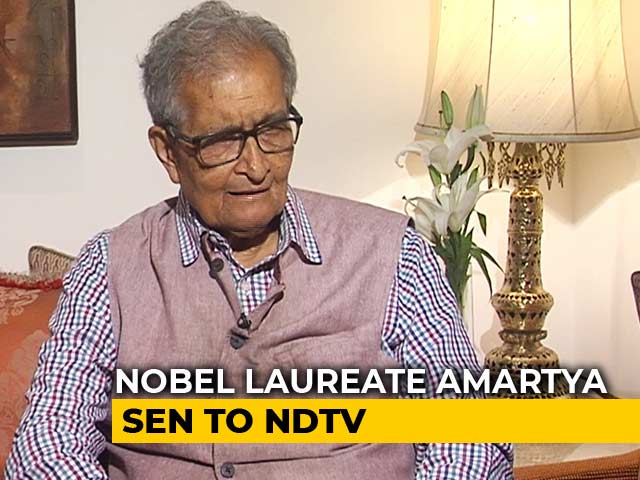 J&K Detentions "A Classic Colonial Excuse": Amartya Sen