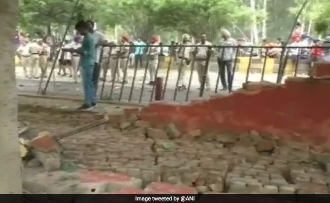 21 Hurt As Wall Collapses At Punjab Police Ground In Jalandhar