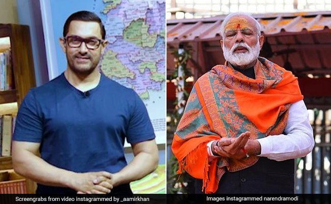आमिर खान के ट्वीट पर आया पीएम नरेंद्र मोदी का जवाब, कही ये बात