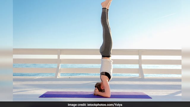Headstands are especially important for women above the age of 40