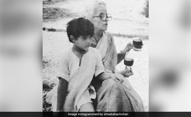 On Teji Bachchan's Birth Anniversary, A Priceless Pic From Shweta And Abhishek's Album