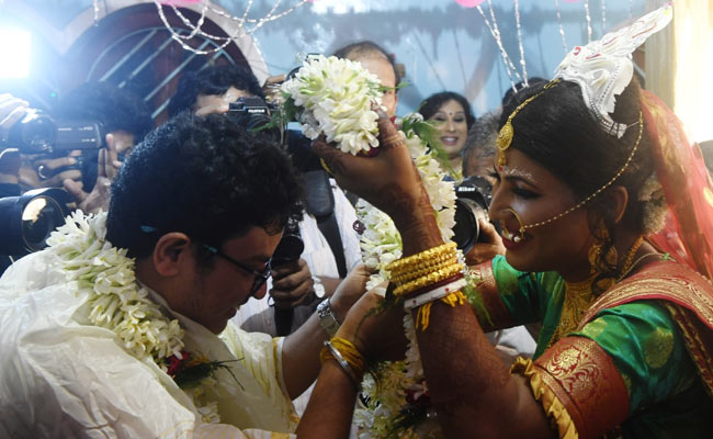 'Rainbow Wedding': Transgender Couple Marry In Emotional Ceremony