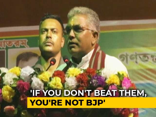 Case Filed Against Bengal BJP Chief After Threat to Strip, Thrash Cops