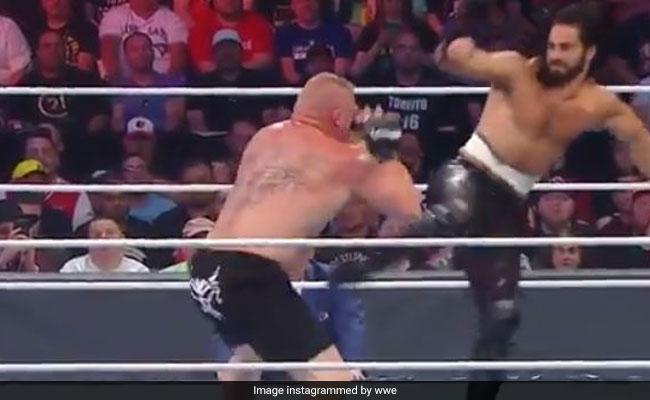 WWE SummerSlam 2019 RESULTS: सेथ रॉलिन्स ने पटक-पटककर किया Brock Lesnar का बुरा हाल, ये बना यूनिवर्सल चैंपियन- देखें Video
