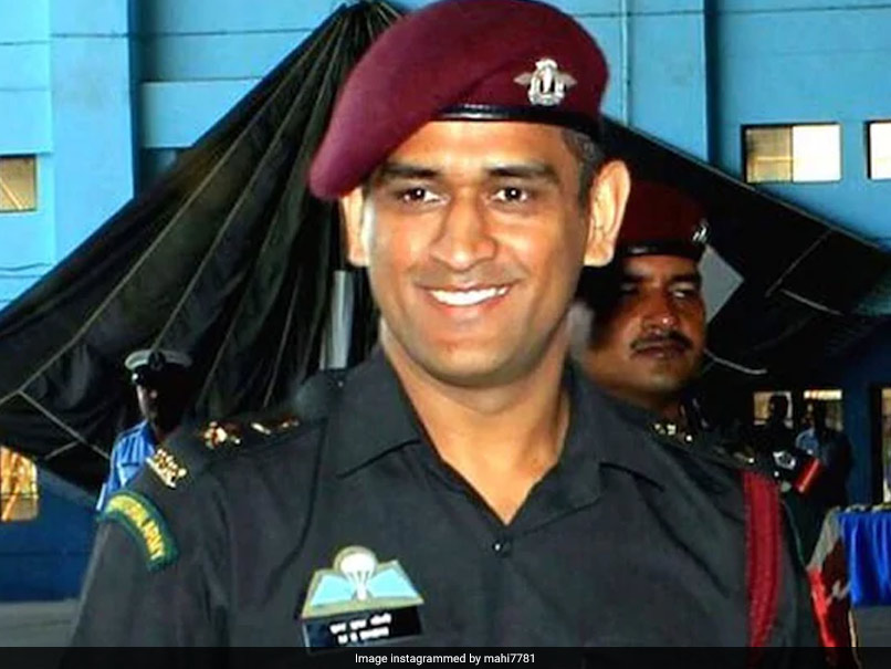 MS Dhoni's Picture Of Signing Bat On Army Duty In Kashmir Goes Viral