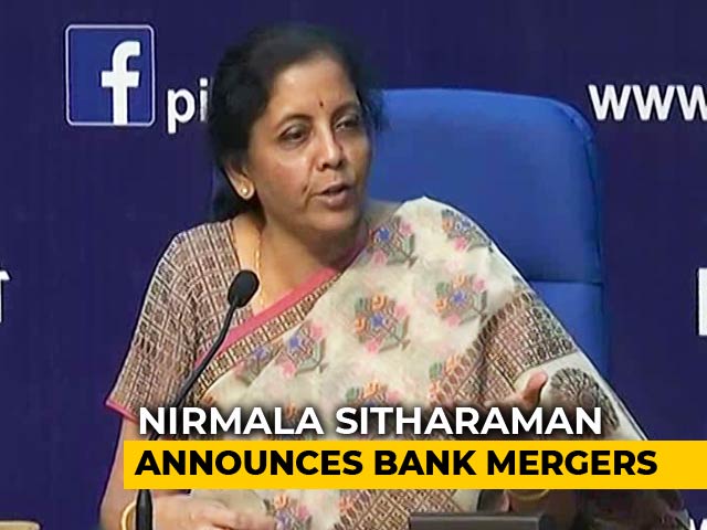 12 State-Run Banks Instead Of 27 In Government's Mega Mergers