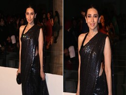 Lakme Fashion Week W/F 2019: Like Karisma Kapoor, Stun In A Sequinned <i>Saree</i>. 8 Chic Picks Lakme Fashion Week W/F 2019: Like Karisma Kapoor, Stun In A Sequinned <i>Saree</i>. 8 Chic Picks