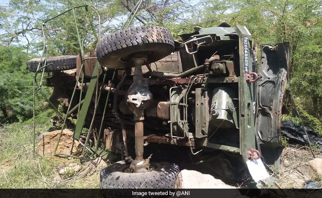 3 Air Force Personnel Killed After Truck Falls Into Gorge In Rajasthan