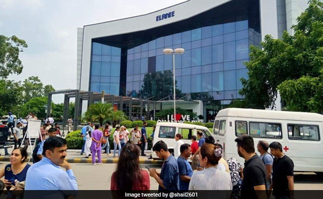 Chandigarh's Elante Mall Evacuated After Bomb Threat On Eid