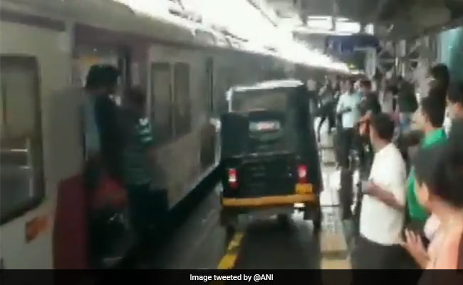 Man Drives Auto On Mumbai Railway Platform To Help Woman In Labour, Charged